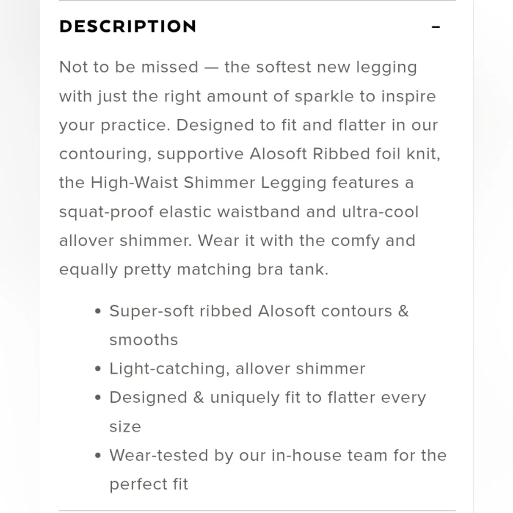 ALO Yoga Soft Ribbed Leggings